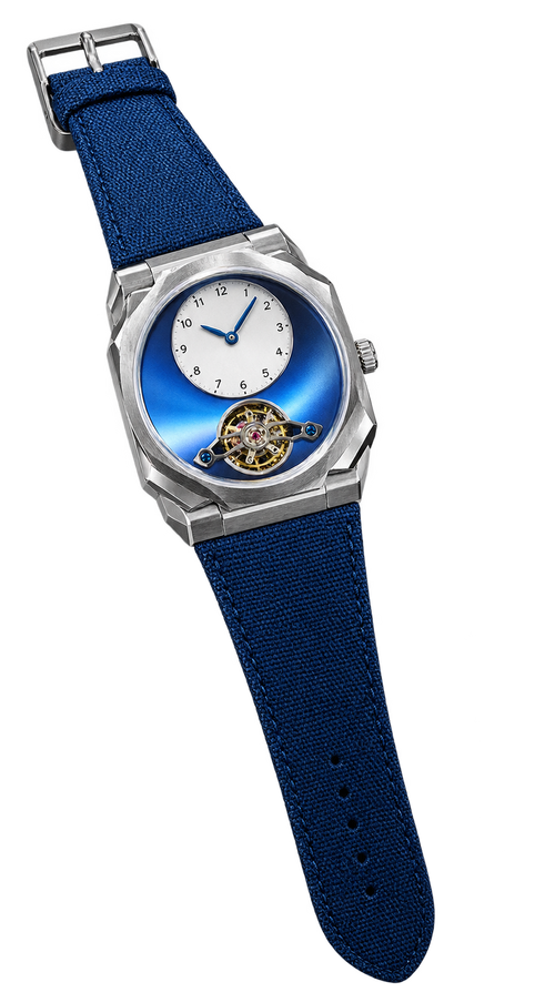 Farsheen Royal Tourbillon Blue Dial Luxury Watch