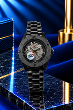 Rado Captain Cook High-Tech Ceramic Skeleton Automatic Watch (7A Master Copy) – With Original Box